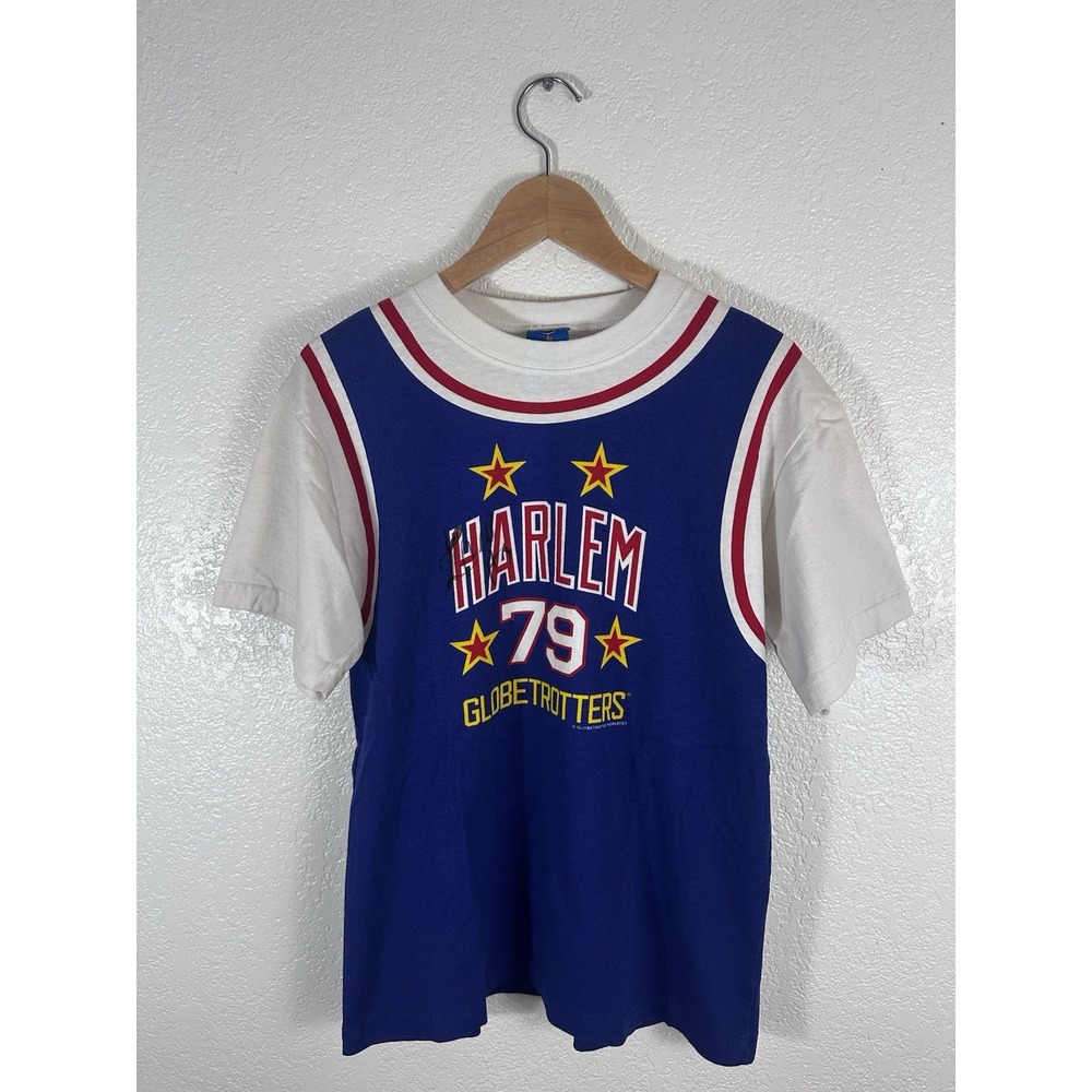 Harlem Globetrotters "79" jersey-style graphic T-shirt